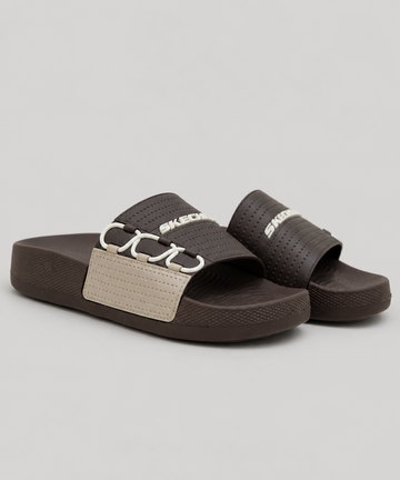 SKECHER BROWN SLIPPER